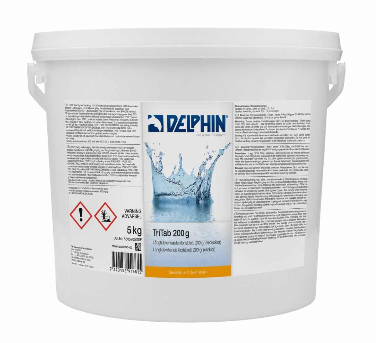 Poolkem Delphin TriTab 200g