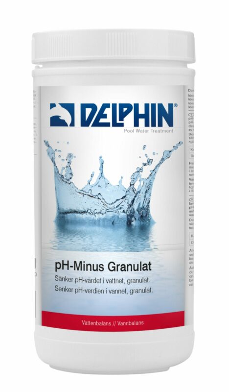 Poolkem Delphin pH-minus granulat 1.5 kg