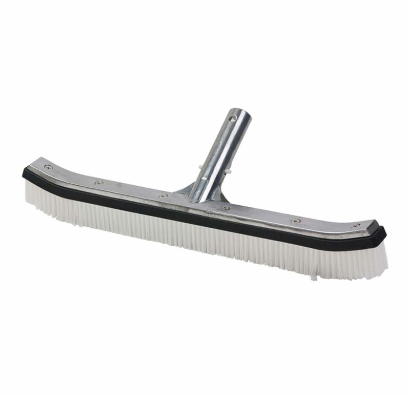 Poolkem Delphin Borste med aluförstärkning