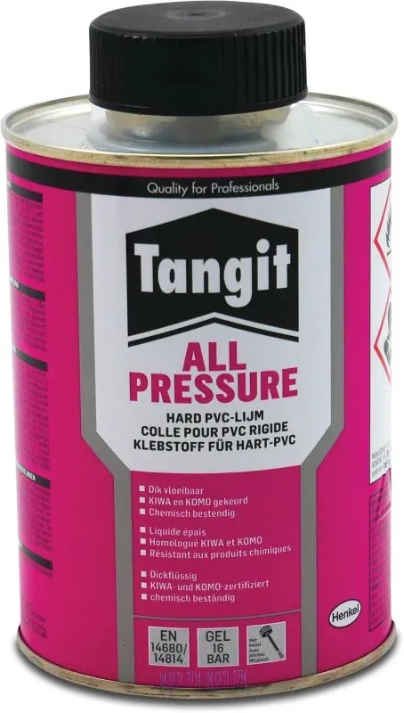 PVC lim Tangit med pensel