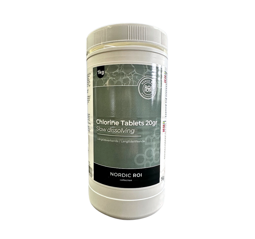 Spekem Nordic roi Spa Chlorine 20g tablets långtidsverkande 1KG